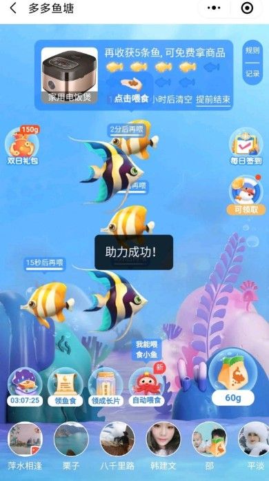 鱼塘助力 - 鱼食1克助力 - 高效提升鱼塘游戏体验