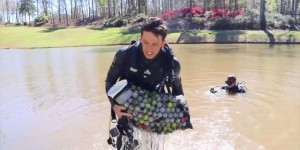 打捞水下高尔夫球，这项高危职业究竟能带来多少收益？