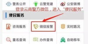 云南有哪些官方自助报警平台？如何访问官网进行报警？