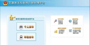 如何在呼市使用自助平台查询违章信息？