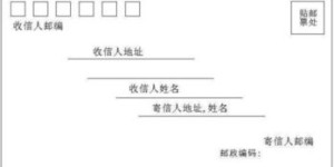 如何正确书写和填写中国国际邮编？