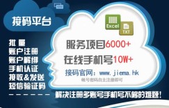 什么是自助接收验证码平台，它如何帮助用户高效管理验证信息？